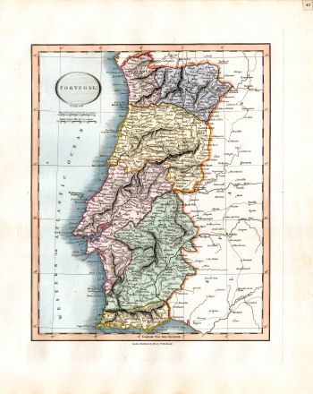 Cary's New Universal Atlas, 1819
42. Portugal
Portugal