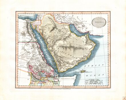 Cary's New Universal Atlas, 1819
50. Arabia
Arabië