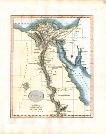 Cary's New Universal Atlas, 1819
59. Egypt
Egypte