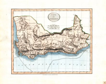 Cary's New Universal Atlas, 1819
60. Cape of Good Hope
Kaapkolonie