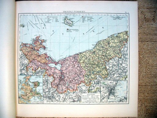 Universal-Atlas, Dr. A. Berg (ca.&nbsp;1906)
11. Pommeren / Pomerania