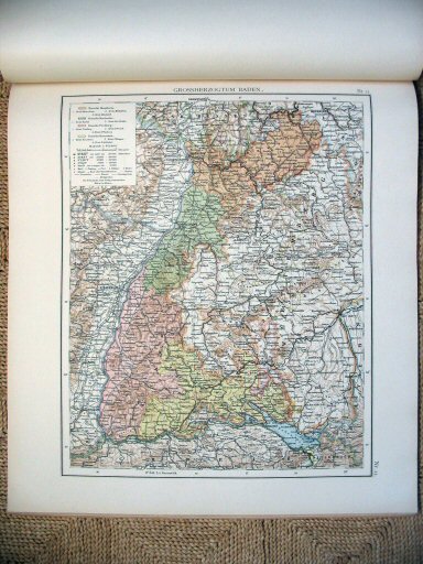 Universal-Atlas, Dr. A. Berg (ca.&nbsp;1906)
23. Baden