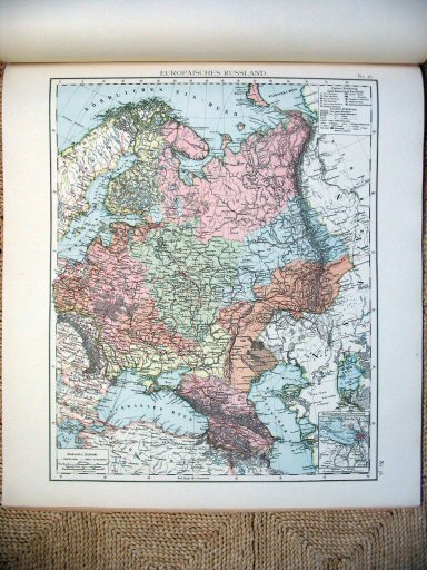 Universal-Atlas, Dr. A. Berg (ca.&nbsp;1906)
36. Rusland / Russia