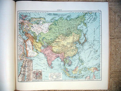 Universal-Atlas, Dr. A. Berg (ca.&nbsp;1906)
41. Azië / Asia