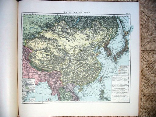 Universal-Atlas, Dr. A. Berg (ca.&nbsp;1906)
42. Midden- en Oost-Azië / Central and East Asia