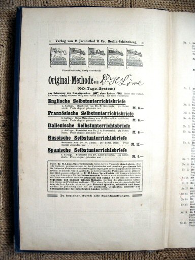 Universal-Hand-Atlas, Dr. A. Berg (ca.&nbsp;1906)
Advertentie / Advertisement