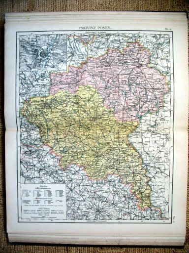 Universal-Atlas, Dr. A. Berg (ca.&nbsp;1906)
12. Posen