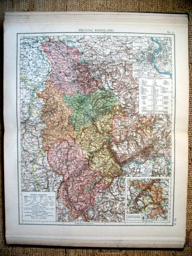 Universal-Atlas, Dr. A. Berg (ca.&nbsp;1906)
18. Rijnland / Rhineland