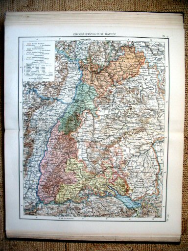Universal-Atlas, Dr. A. Berg (ca.&nbsp;1906)
23. Baden