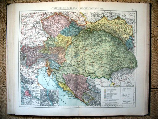 Universal-Atlas, Dr. A. Berg (ca.&nbsp;1906)
28. Oostenrijk-Hongarije / Austria Hungary