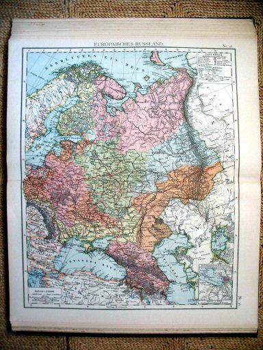 Universal-Atlas, Dr. A. Berg (ca.&nbsp;1906)
36. Rusland / Russia