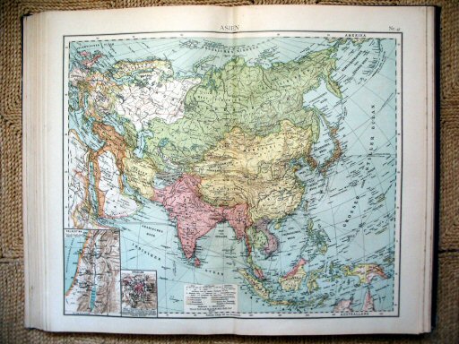 Universal-Atlas, Dr. A. Berg (ca.&nbsp;1906)
41. Azië / Asia