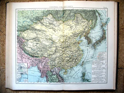 Universal-Atlas, Dr. A. Berg (ca.&nbsp;1906)
42. Midden- en Oost-Azië / Central and East Asia
