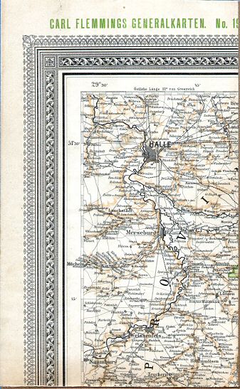 Carl Flemmings Generalkarte No. 19
Königreich Sachsen