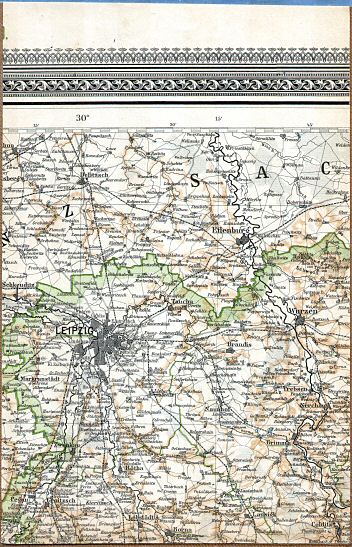 Carl Flemmings Generalkarte No. 19
Königreich Sachsen