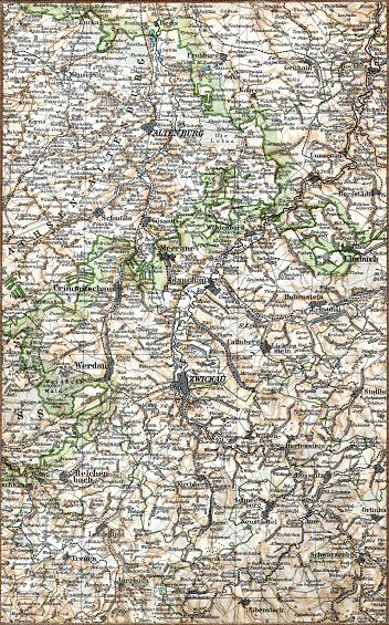 Carl Flemmings Generalkarte No. 19
Königreich Sachsen