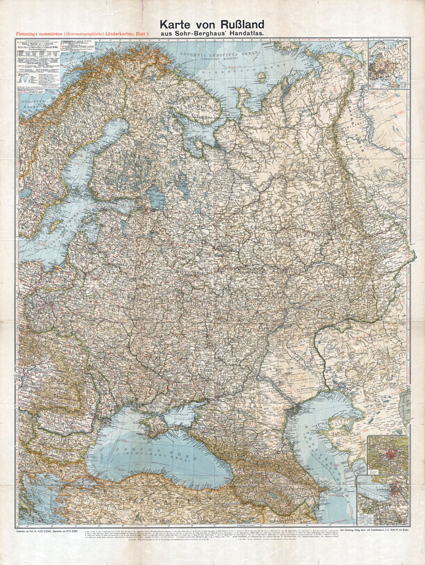 Flemmings Namentreue Länderkarte
1. Rußland