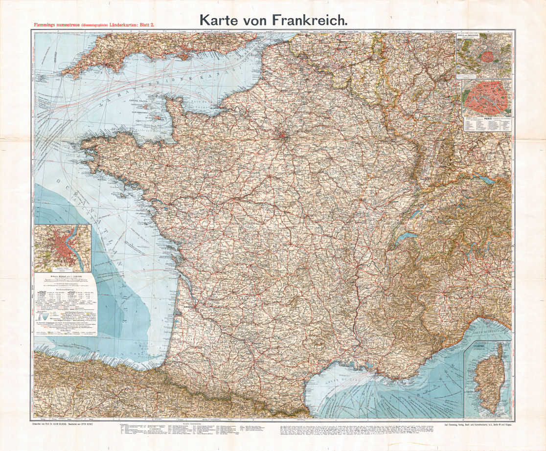 Flemmings Namentreue Länderkarte
2. Frankreich