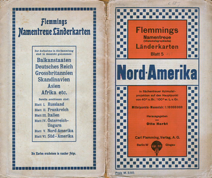 Flemmings Namentreue Länderkarte
5. Nord-Amerika