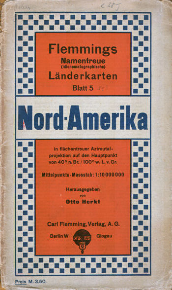 Flemmings Namentreue Länderkarte
Blad 5. Noord-Amerika