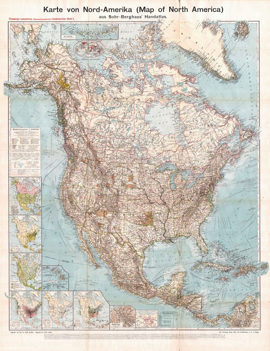 Flemmings Namentreue Länderkarte
5. Nord-Amerika