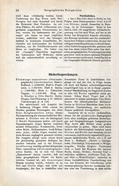 Flemmings Namentreue Länderkarte
Blatt 5. Nord-Amerika
5. Noord-Amerika, voorkant omslag
5. North America, front cover