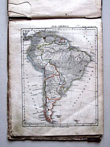 Handtke's Schul-Atlas (1841)
(6) Süd-Amerika
