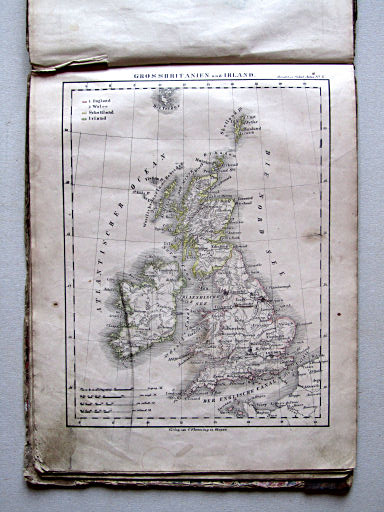 Handtke's Schul-Atlas (1841)
9. Grossbritannien und Irland