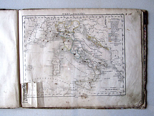 Handtke's Schul-Atlas (1841)
10. Italien und Dalmatien