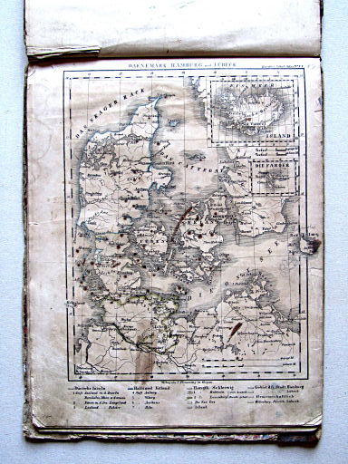 Handtke's Schul-Atlas (1841)
13. Daenemark, Hamburg und Lübeck