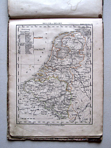 Handtke's Schul-Atlas (1841)
16. Holland und Belgien