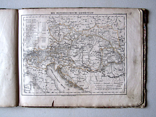 Handtke's Schul-Atlas (1841)
19. Der Oesterreichische Kaiserstaat