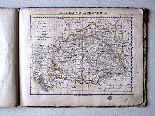 Handtke's Schul-Atlas (1841)
20. Ungarn, Galizien und Siebenbürgen