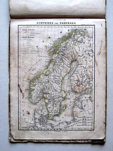 Handtke's Schul-Atlas (1841)
21. Schweden und Norwegen
