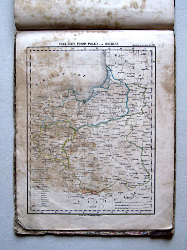 Handtke's Schul-Atlas (1841)
23. Preussen, Posen, Polen und Krakau