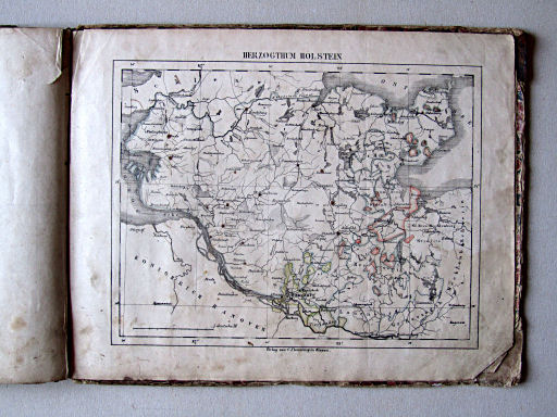 Handtke's Schul-Atlas (1841)
25. Herzogthum Holstein