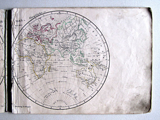 Handtke's Schul-Atlas (1851)
2. Östliche Halbkugel