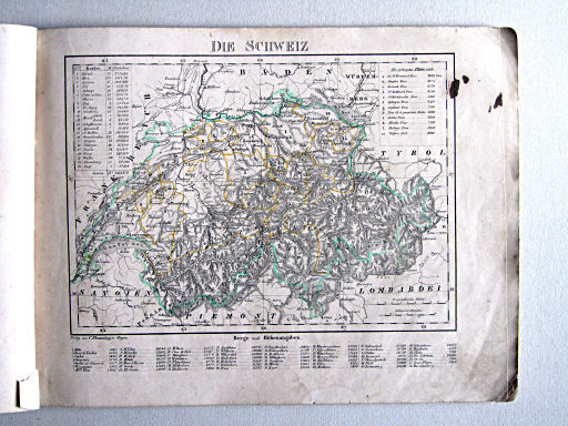 Handtke's Schul-Atlas (1851)
23. Die Schweiz