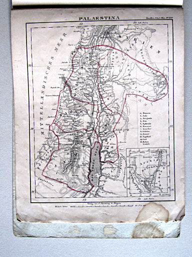 Handtke's Schul-Atlas (1851)
24. Palaestina