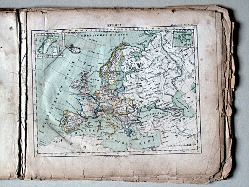 Handtke's Schul-Atlas, 1860
3. Europa