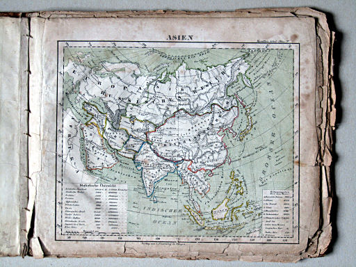Handtke's Schul-Atlas, 1860
4. Asien