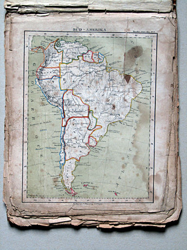 Handtke's Schul-Atlas, 1860
7. Süd-Amerika
