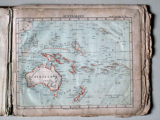 Handtke's Schul-Atlas, 1860
8. Australien