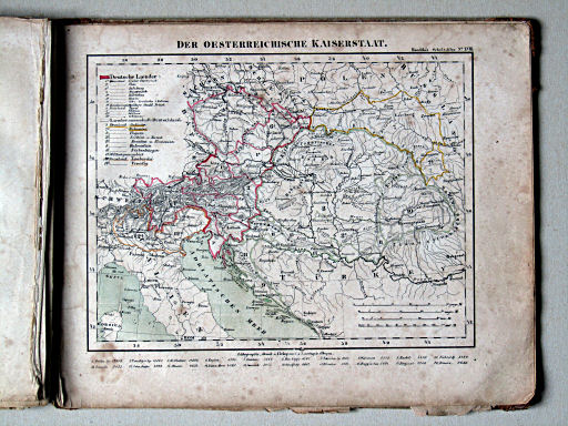 Handtke's Schul-Atlas, 1860
20. Der Oesterreichische Kaiserstaat