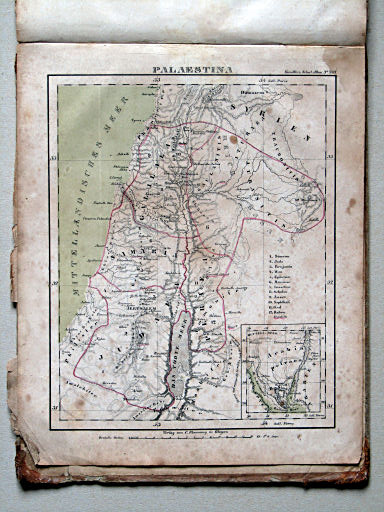 Handtke's Schul-Atlas, 1860
24. Palaestina
