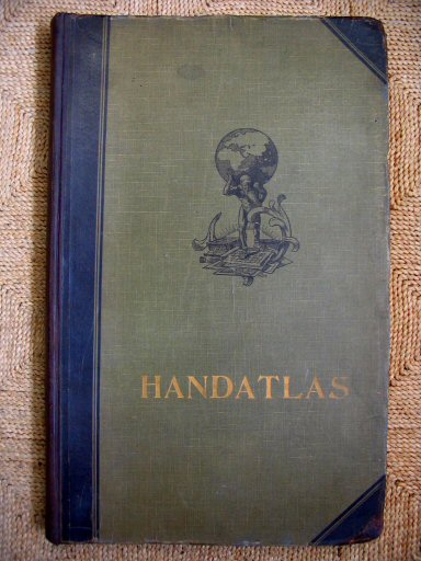 Hand-Atlas Otto Herkt (ca.&nbsp;1910)
Voorkant band / Front cover