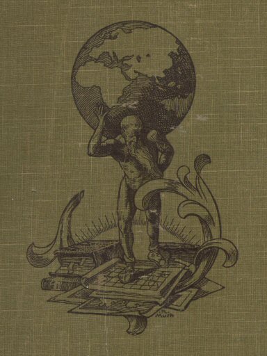 Hand-Atlas Otto Herkt (ca.&nbsp;1910)
Voorkant band / Front cover