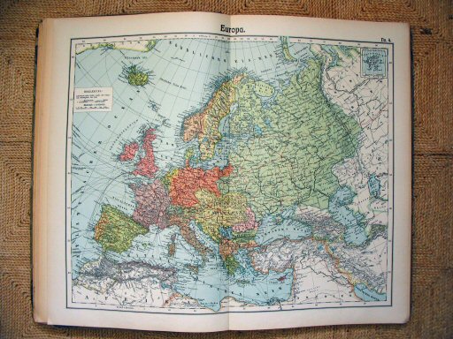 Hand-Atlas Otto Herkt (ca.&nbsp;1910)
4. Europa / Europe