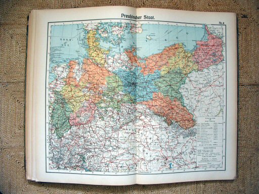 Hand-Atlas Otto Herkt (ca.&nbsp;1910)
6. Pruisen / Prussia