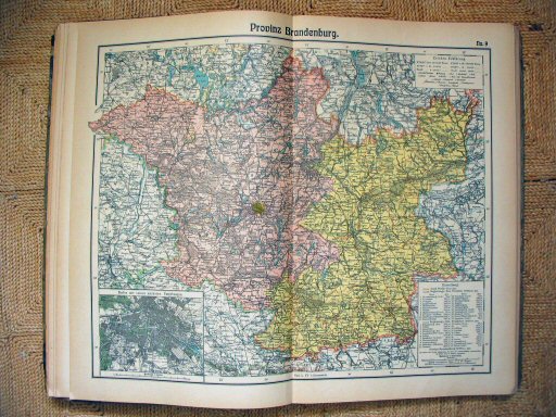 Hand-Atlas Otto Herkt (ca.&nbsp;1910)
9. Brandenburg